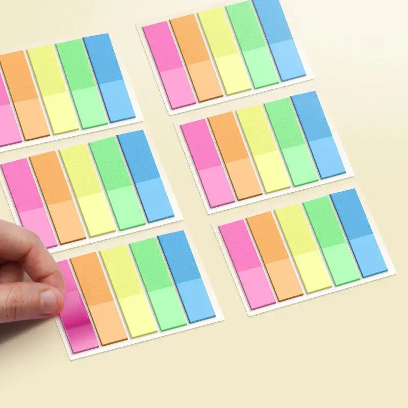 Fluorescent Bookmark Sticker Reading Label Index Tabs Label Translucent Reusable Multi Colors Neon Colored Page Flags Page
Fluorescent Bookmark Sticker Reading Label Index Tabs Label Translucent Reusable Multi Colors Neon Colored Page Flags Page