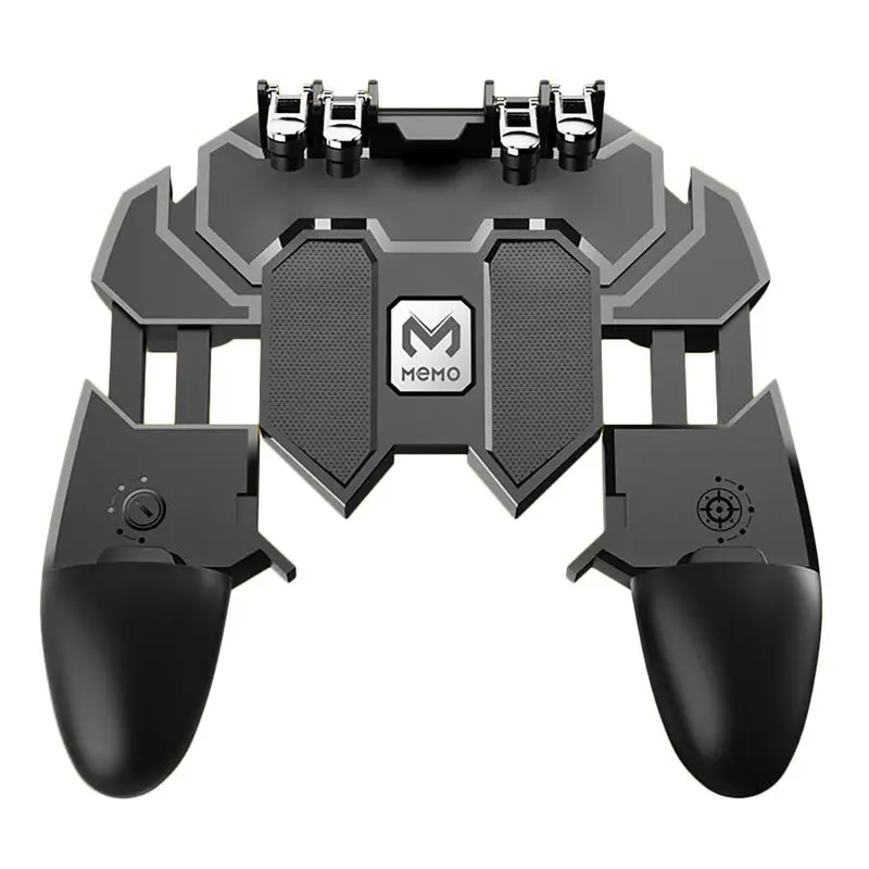 Portable Mobile Phone Game Handle For PUBG Six Finger All-In-One Mobile Controller Game Free Fire Button Joystick Gamepad
Portable Mobile Phone Game Handle For PUBG Six Finger All-In-One Mobile Controller Game Free Fire Button Joystick Gamepad