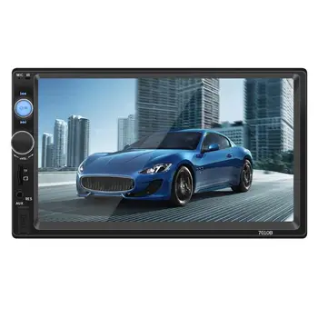 2 din Car Radio 7" HD Autoradio Multimedia Player 2DIN Touch Screen Steering WheeCar Stereo MP5 Bluetooth USB TF FM Camera7010B
2 din Car Radio 7" HD Autoradio Multimedia Player 2DIN Touch Screen Steering WheeCar Stereo MP5 Bluetooth USB TF FM Camera7010B