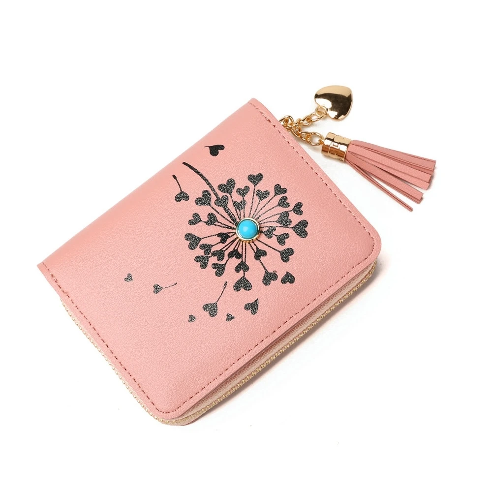 Korean Version Simple Female Bag Pu Leather Zipper Multi-Card Position Mini Short Ladies Wallet Leather
Korean Version Simple Female Bag Pu Leather Zipper Multi-Card Position Mini Short Ladies Wallet Leather