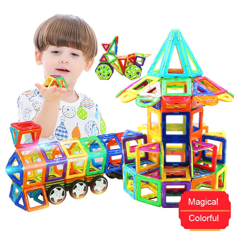 Big Size Magnetic Designer Construction Set Model & Building Toy Magnets Magnetic Blocks Educational Toys For Children
Big Size Magnetic Designer Construction Set Model & Building Toy Magnets Magnetic Blocks Educational Toys For Children