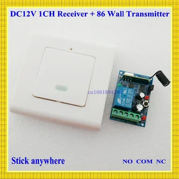 12V RKE Remote Keyless Entery System Power ON OFF Remote Control Switch Press-ON Release-OFF Mini Receiver 86 Wall Transmitter
12V RKE Remote Keyless Entery System Power ON OFF Remote Control Switch Press-ON Release-OFF Mini Receiver 86 Wall Transmitter