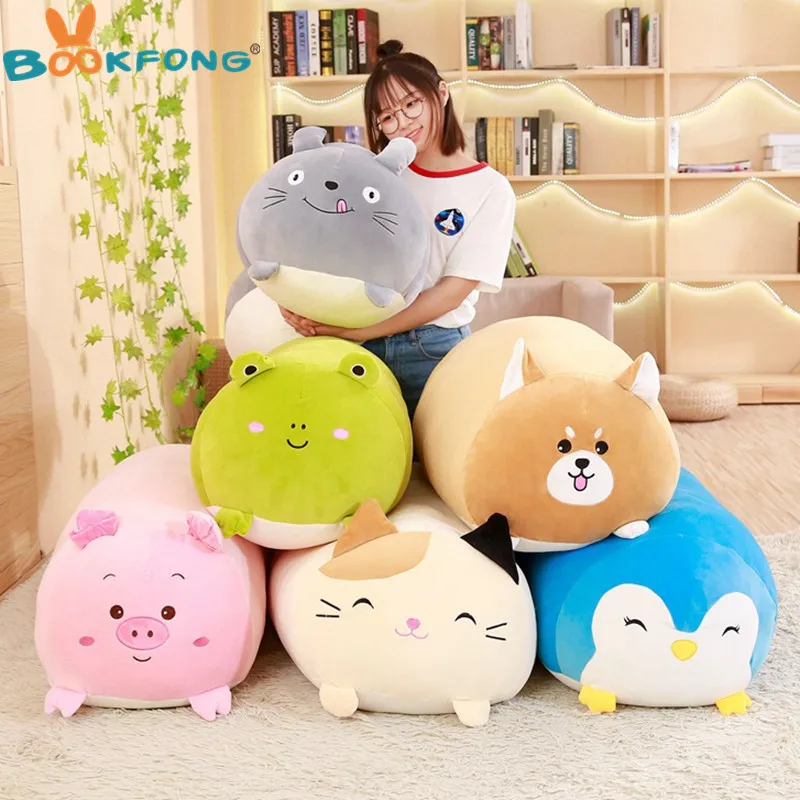 Cute Fat Dog Cat Totoro Penguin Pig Frog Plush Toy Stuffed Soft Animal Cartoon Pillow Lovely kids Toy Birthyday Present
Cute Fat Dog Cat Totoro Penguin Pig Frog Plush Toy Stuffed Soft Animal Cartoon Pillow Lovely kids Toy Birthyday Present