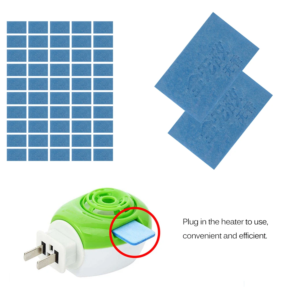 50pcs/Set Blue Mosquito Repellent Tablet Replacement for Electric Mosquito Lamp Non Toxic Anti Mosquito Pest Repeller
50pcs/Set Blue Mosquito Repellent Tablet Replacement for Electric Mosquito Lamp Non Toxic Anti Mosquito Pest Repeller
