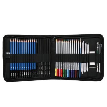 40pcs/set Professional Drawing Kit Natural Wood Pencil Sketching Pencils Set Sketch Painting Tools with Carrying Bag
40pcs/set Professional Drawing Kit Natural Wood Pencil Sketching Pencils Set Sketch Painting Tools with Carrying Bag