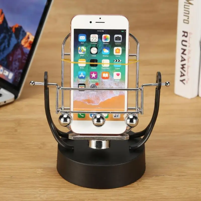 Creative Phone Swing Shelf Automatic Shake Phone Wiggler for WeChat Motion Number of Brush Steps Set Home Decorative Shelves
Creative Phone Swing Shelf Automatic Shake Phone Wiggler for WeChat Motion Number of Brush Steps Set Home Decorative Shelves