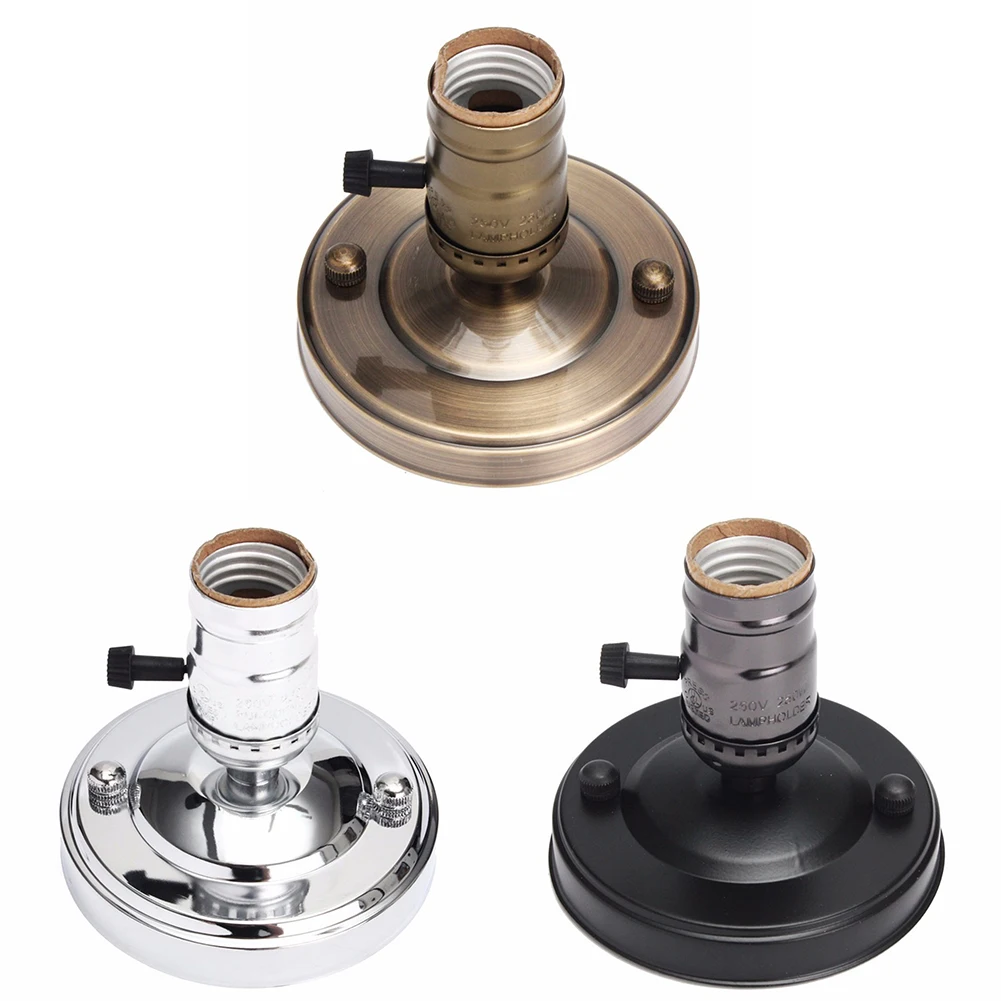 E26 E27 Ceiling Screw Light Stand Type Antique Lamp Holder Retro Base Aluminum Vintage Socket Holder
E26 E27 Ceiling Screw Light Stand Type Antique Lamp Holder Retro Base Aluminum Vintage Socket Holder