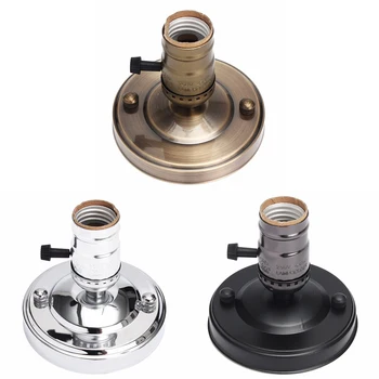 E26 E27 Ceiling Screw Light Stand Type Antique Lamp Holder Retro Base Aluminum Vintage Socket Holder
E26 E27 Ceiling Screw Light Stand Type Antique Lamp Holder Retro Base Aluminum Vintage Socket Holder