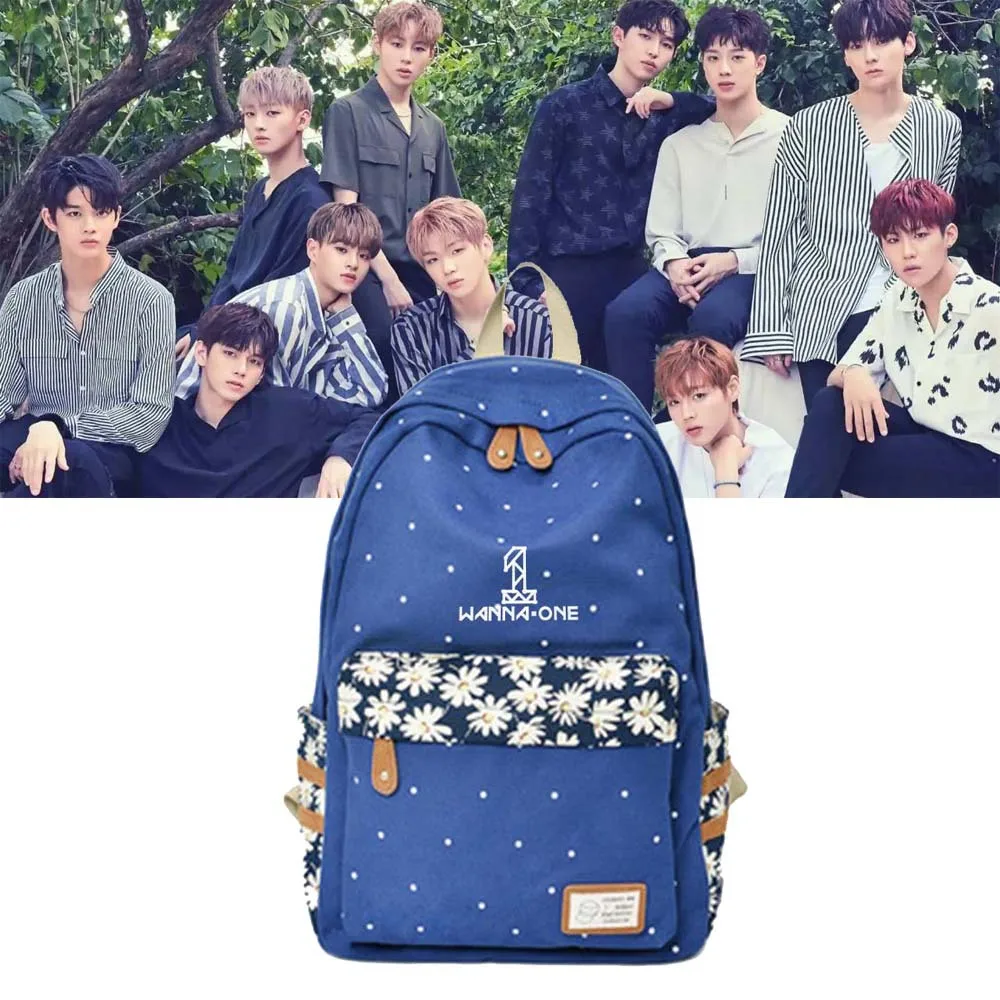 Dwayne WANNA ONE surrounding school bag student backpack shoulder bag Fashion Students Backpack Bag Printed Canvas Backpack Bag
Dwayne WANNA ONE surrounding school bag student backpack shoulder bag Fashion Students Backpack Bag Printed Canvas Backpack Bag