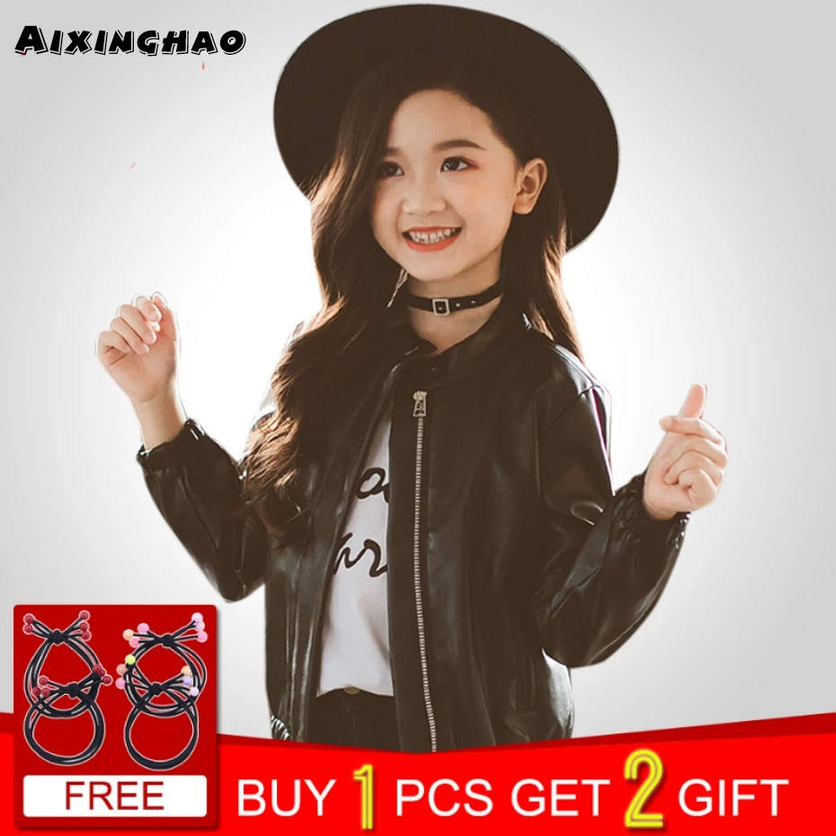 Jacket For Girls Pu Leather Jacket Girls Long Sleeve Kids Leather Outerwear Spring Autumn Teen Clothing For Girls 6 8 10 12 13
Jacket For Girls Pu Leather Jacket Girls Long Sleeve Kids Leather Outerwear Spring Autumn Teen Clothing For Girls 6 8 10 12 13