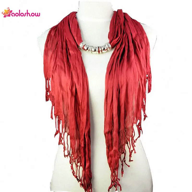 AOLOSHOW Solid Color Triangle style Jewelry Beaded Scarfs Necklace for women With Short Tassel Simple Bead Necklace NL-1316
AOLOSHOW Solid Color Triangle style Jewelry Beaded Scarfs Necklace for women With Short Tassel Simple Bead Necklace NL-1316