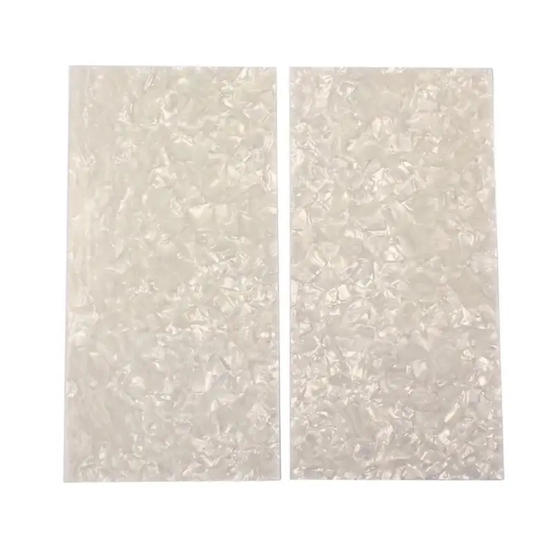 2pcs White Pearl Celluloid Guitar Head Veneers 200x100x5mm Shell Sheets Guitar Parts For Luthier Work Instruments Accessories
2pcs White Pearl Celluloid Guitar Head Veneers 200x100x5mm Shell Sheets Guitar Parts For Luthier Work Instruments Accessories