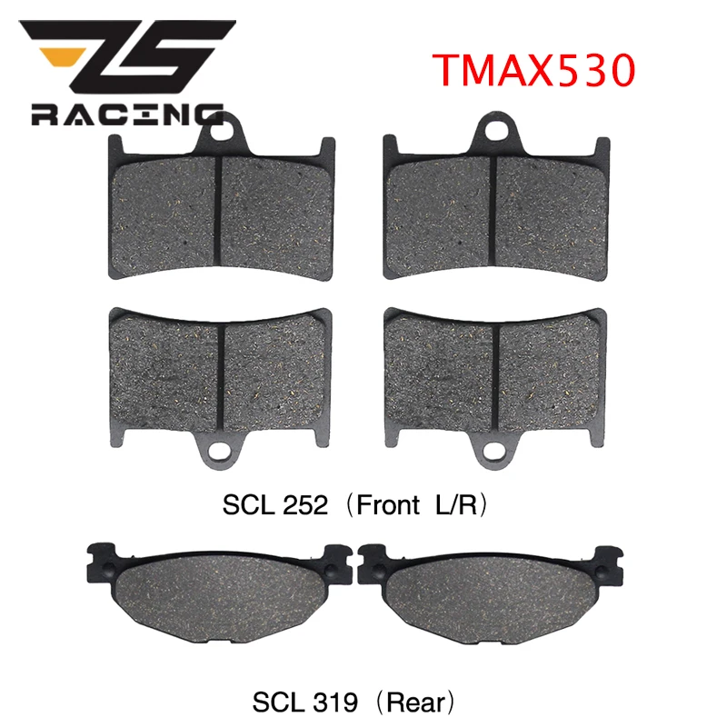 ZS Racing 3 Pairs Semi-Metal Motorcycle Front Brake Pads and Rear Brake Pads Set For Yamaha TMAX530 TMAX 530 2013 Racing
ZS Racing 3 Pairs Semi-Metal Motorcycle Front Brake Pads and Rear Brake Pads Set For Yamaha TMAX530 TMAX 530 2013 Racing