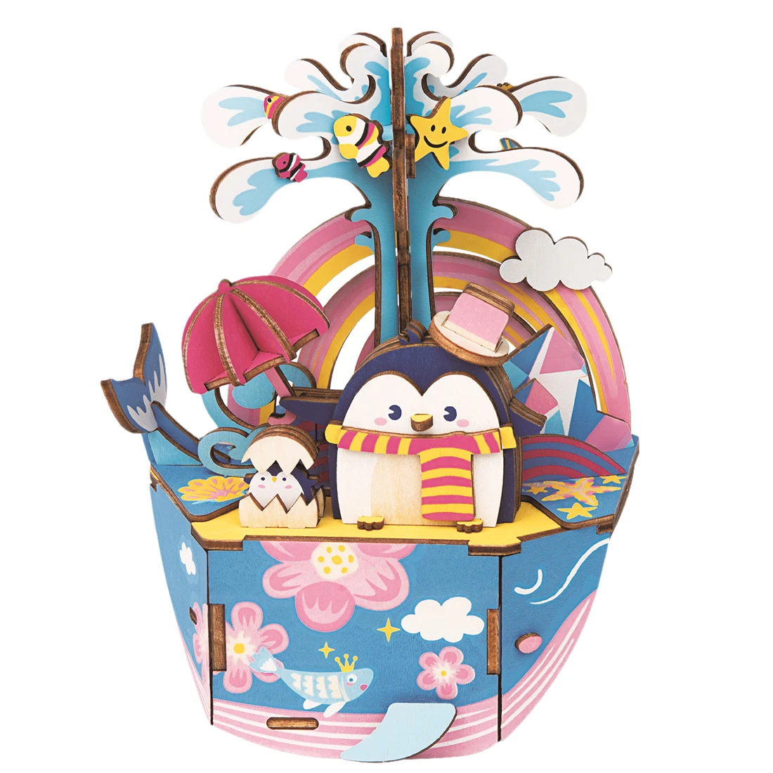 Robotime Music Box Shape Dream Series Little Performer Violoncello Summer 3D Assembly DIY Model Building Kits Toys for Children
Robotime Music Box Shape Dream Series Little Performer Violoncello Summer 3D Assembly DIY Model Building Kits Toys for Children