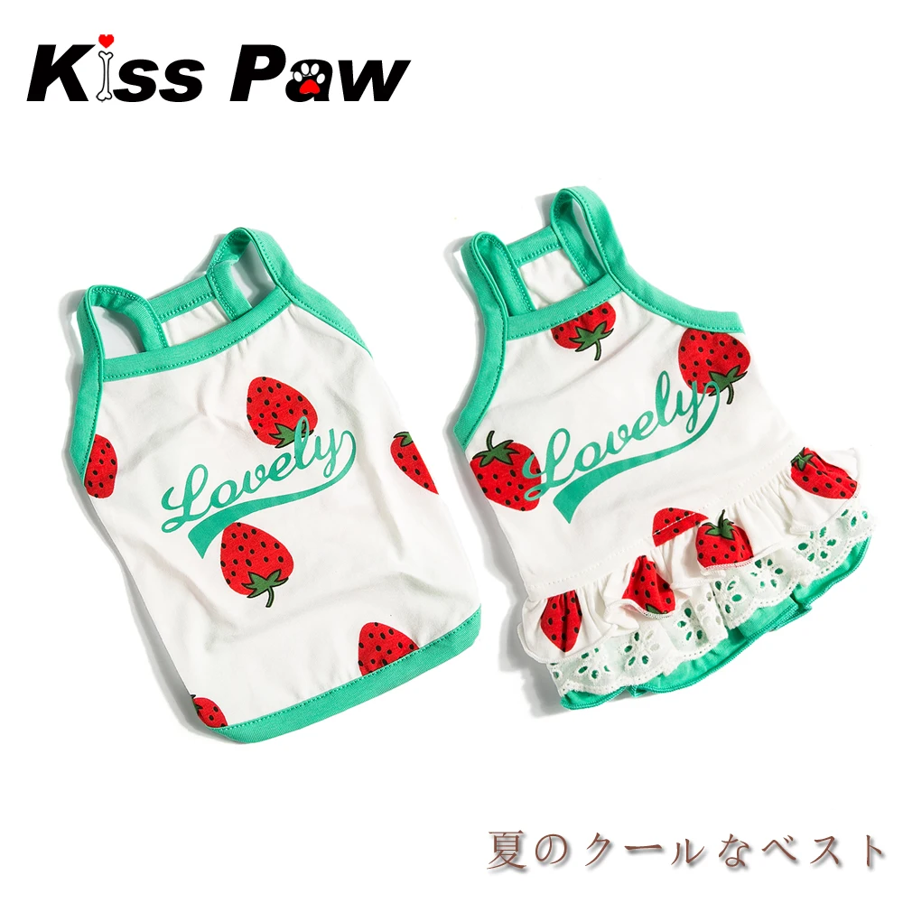 Strawberry Pet Dress Cat Puppy Princess Dog Clothes Girl Yorkshire Terrier Chihuahua Yorkies Tops Vest 2019 Summer Dropshipping
Strawberry Pet Dress Cat Puppy Princess Dog Clothes Girl Yorkshire Terrier Chihuahua Yorkies Tops Vest 2019 Summer Dropshipping