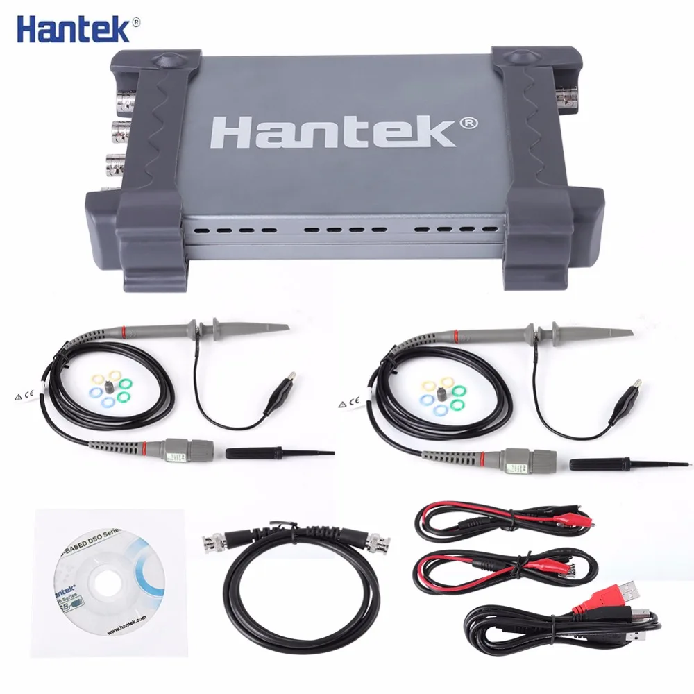 Hantek 6074bd PC USB oscilloscope Digital storage 4 channels 70MHz 1GMSa / s + 25 MHz signal generator
Hantek 6074bd PC USB oscilloscope Digital storage 4 channels 70MHz 1GMSa / s + 25 MHz signal generator
