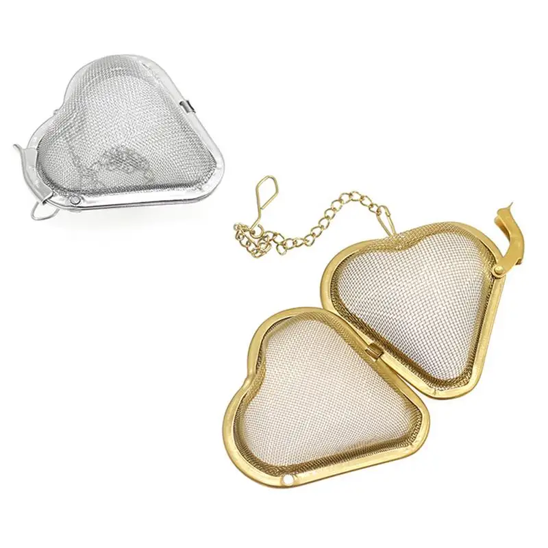 Mesh Tea Heart Shaped Infuser Reusable Tea Strainer Teapot Stainless Steel Loose Tea Leaf Spice Filter Drinkware Kitchen Tools
Mesh Tea Heart Shaped Infuser Reusable Tea Strainer Teapot Stainless Steel Loose Tea Leaf Spice Filter Drinkware Kitchen Tools