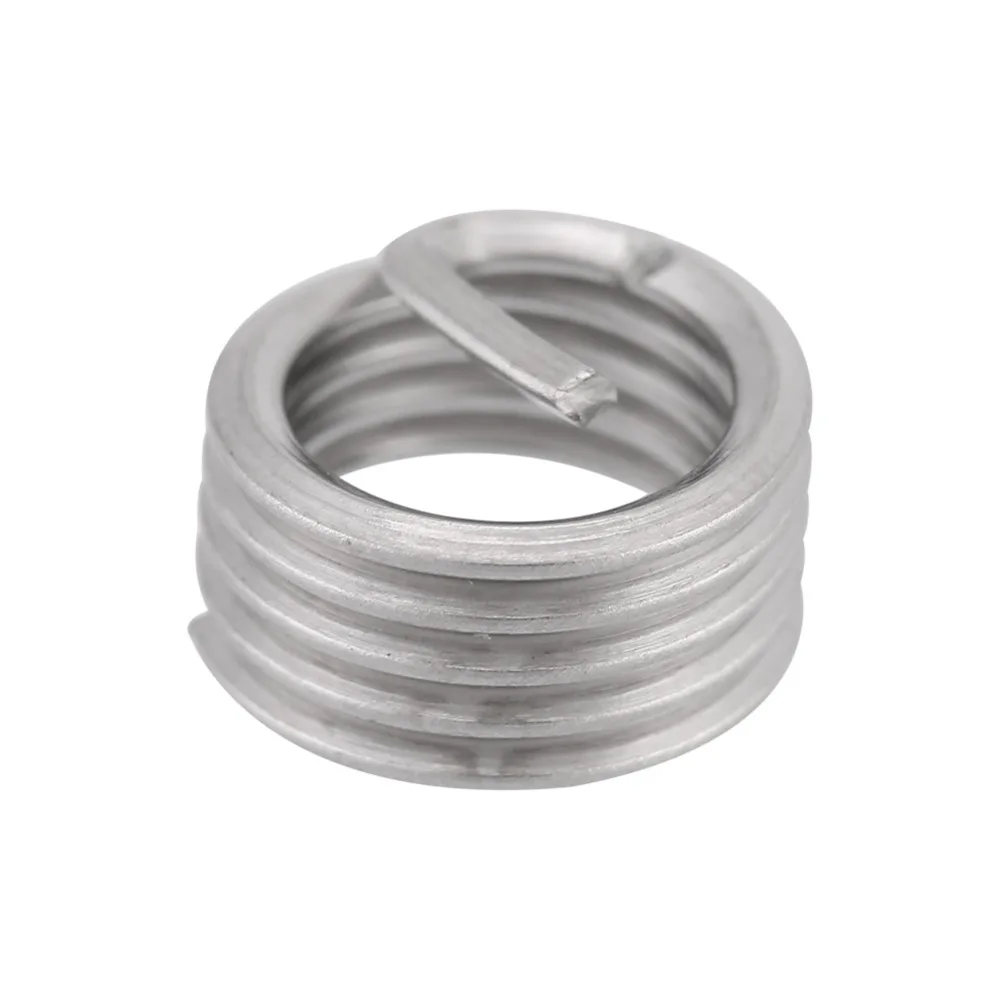 100Pcs/set M8 x 1.25 x 1D Stainless Steel 304 Screw Wire Thread Inserts Sleeve Thread Repair Insert Assortment Kit New Arrival
100Pcs/set M8 x 1.25 x 1D Stainless Steel 304 Screw Wire Thread Inserts Sleeve Thread Repair Insert Assortment Kit New Arrival