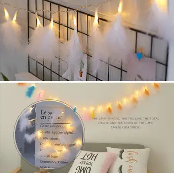 20LED Battery Operated String Feather Fairy Light Warm White Christmas Glow Party Supplies
20LED Battery Operated String Feather Fairy Light Warm White Christmas Glow Party Supplies