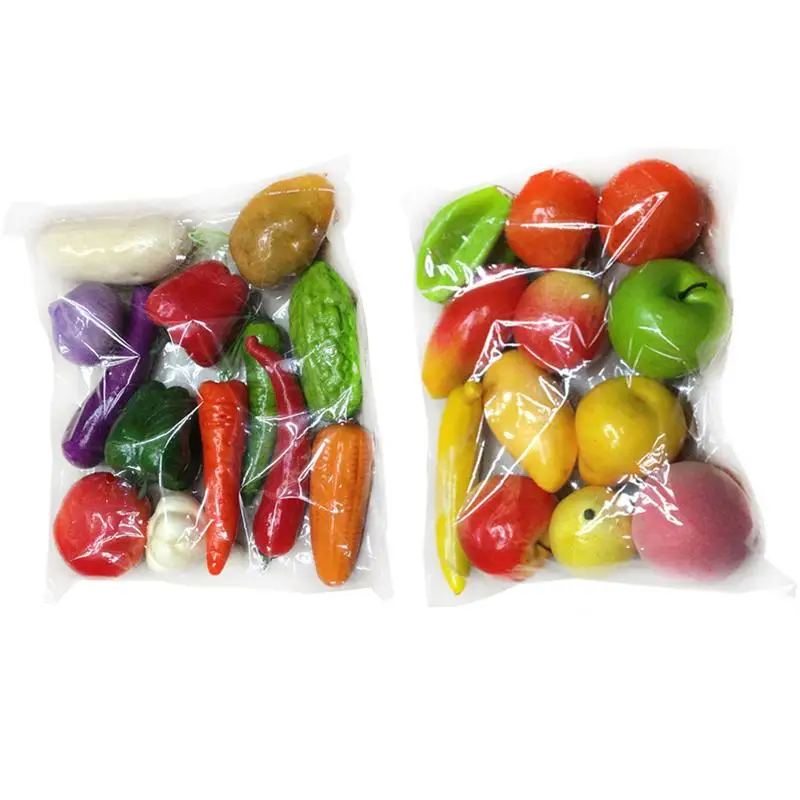 Mini Simulation Foam Fruits And Vegetables Ornaments Artificial Fruits 12 PCs/Set Kitchen Toys For Children Pretend Play Toy
Mini Simulation Foam Fruits And Vegetables Ornaments Artificial Fruits 12 PCs/Set Kitchen Toys For Children Pretend Play Toy