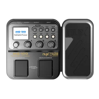 NUX MG-100 Guitar Pedal Multi effects Pedal 58 Effect Models 20 seconds loop drum machine 8 Effects played simultaneously (EU
NUX MG-100 Guitar Pedal Multi effects Pedal 58 Effect Models 20 seconds loop drum machine 8 Effects played simultaneously (EU