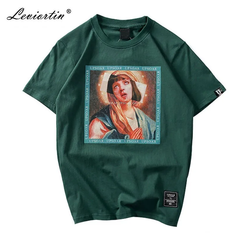 LEVIORTIN Virgin Mary Men's T-Shirts 2019 Funny Printed Short Sleeve Tshirts Summer Hip Hop Casual Cotton Tops Tees Streetwear
LEVIORTIN Virgin Mary Men's T-Shirts 2019 Funny Printed Short Sleeve Tshirts Summer Hip Hop Casual Cotton Tops Tees Streetwear