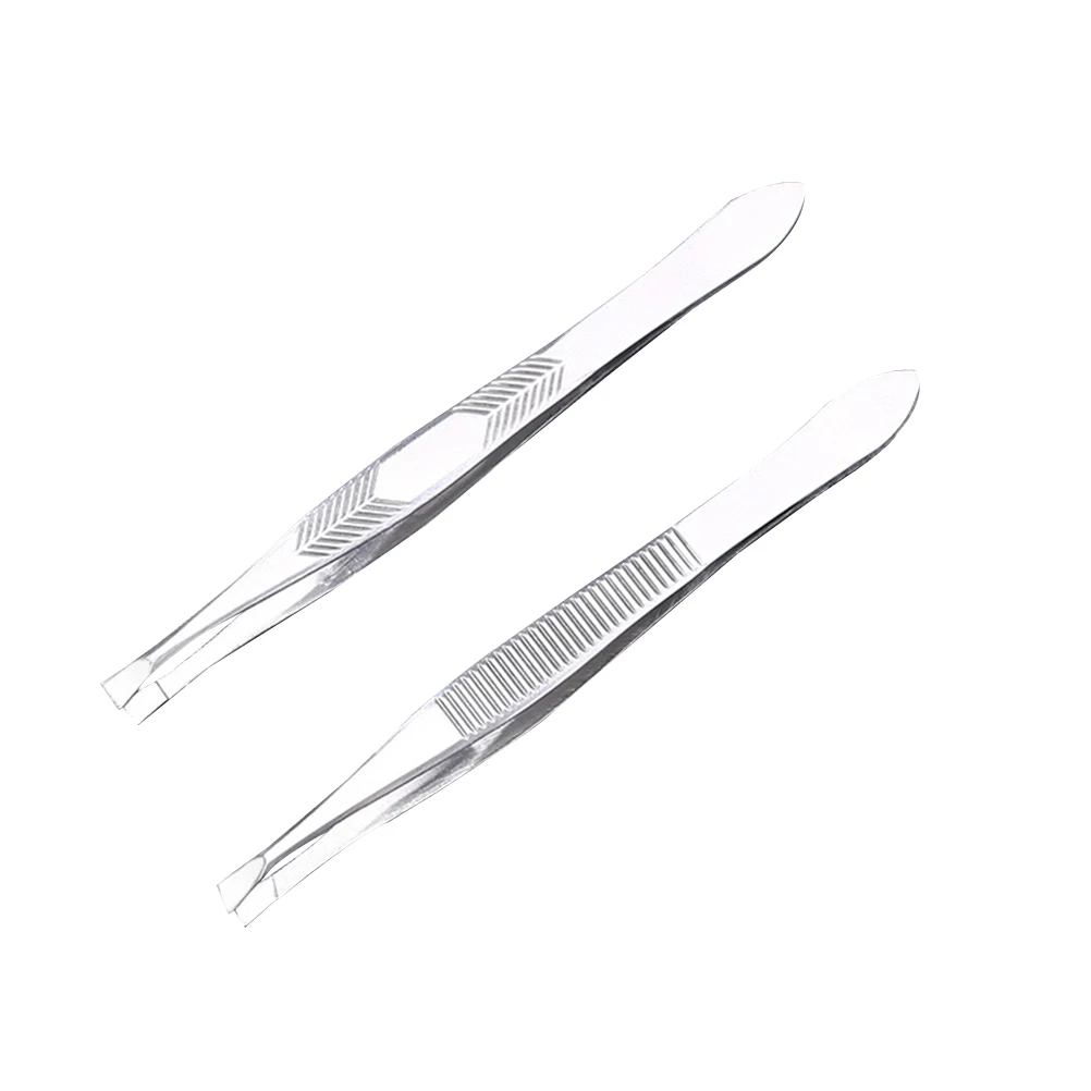 2Pcs Eyebrow Tweezer Stainless Steel Hair Makeup Tools Eyebrow Clamp Eyebrow Clip For Women Girls Salon
2Pcs Eyebrow Tweezer Stainless Steel Hair Makeup Tools Eyebrow Clamp Eyebrow Clip For Women Girls Salon