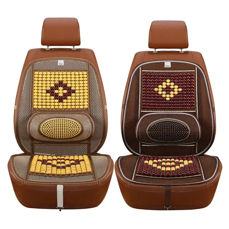 Car Seat Covers Summer Cool Wooden Beads Single Piece Ventilation Breathable Cool Pad Car Cushion Supplies
Car Seat Covers Summer Cool Wooden Beads Single Piece Ventilation Breathable Cool Pad Car Cushion Supplies
