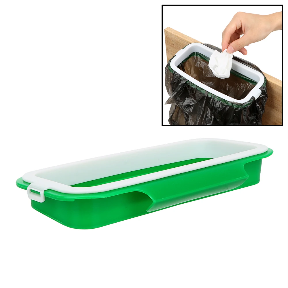Hangable Storage Rack Rubbish Bag Holder Environmental Protection Cupboard Door Back Trash Rack Household Kitchen Tools
Hangable Storage Rack Rubbish Bag Holder Environmental Protection Cupboard Door Back Trash Rack Household Kitchen Tools