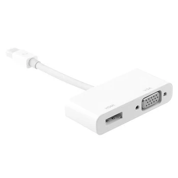 10pcs/lot Cablecc Mini DisplayPort Thunderbolt to VGA & HDMI Adapter Cable 2 in1 Combo
10pcs/lot Cablecc Mini DisplayPort Thunderbolt to VGA & HDMI Adapter Cable 2 in1 Combo