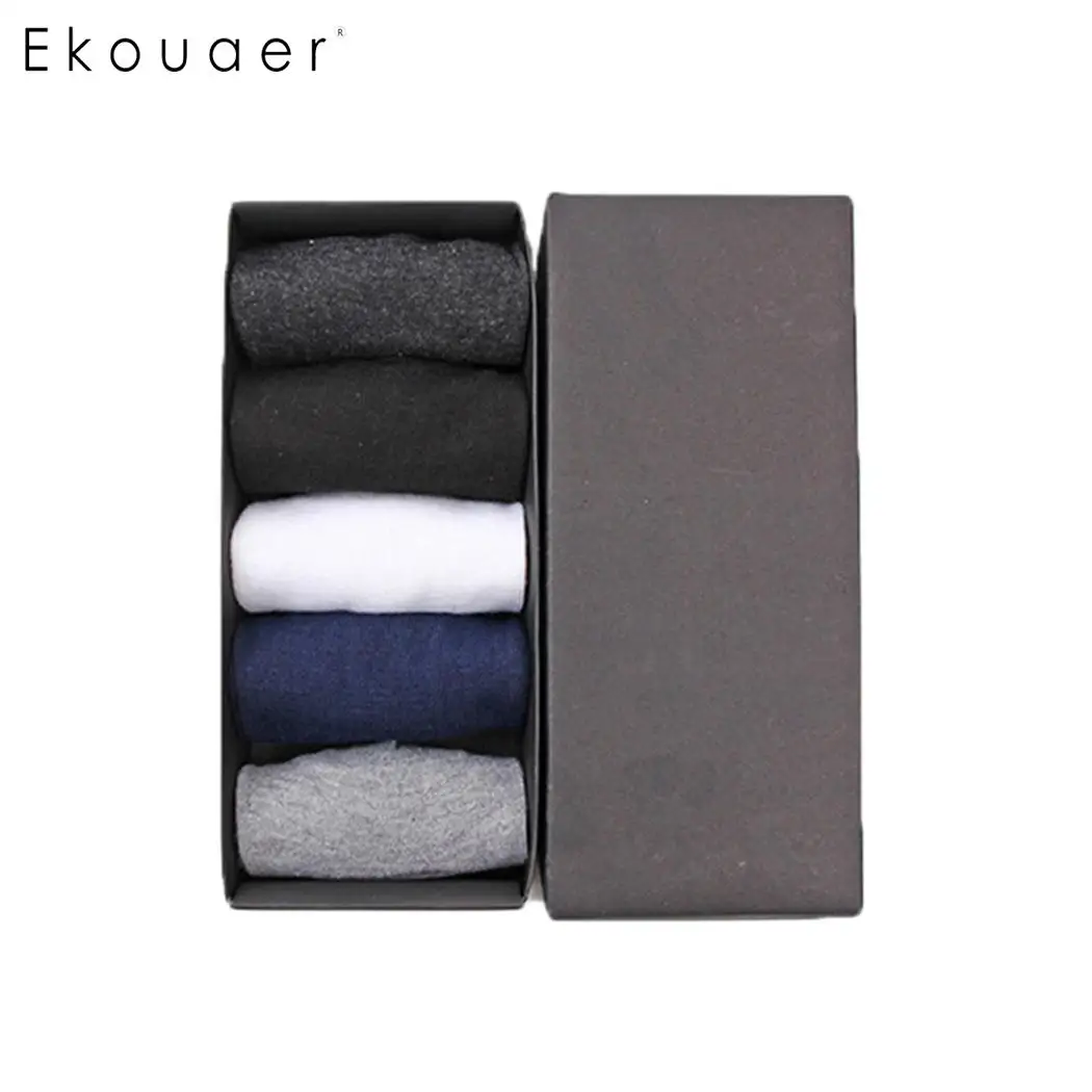 Ekouaer 5 Pairs Unisex Socks Women Men Solid Breathable Stretch Ankle Cotton Socks Man Business Socks Unisex Underwear No Case
Ekouaer 5 Pairs Unisex Socks Women Men Solid Breathable Stretch Ankle Cotton Socks Man Business Socks Unisex Underwear No Case