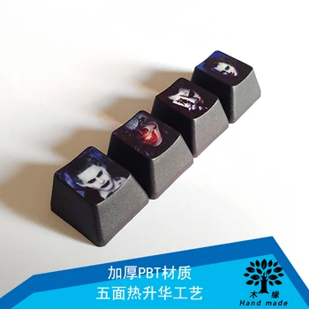1 piece PBT Dye sublimation Keycap R4 OEM Mechanical Keyboard Key Caps For Batman The Dark Knight Joker Theme
1 piece PBT Dye sublimation Keycap R4 OEM Mechanical Keyboard Key Caps For Batman The Dark Knight Joker Theme