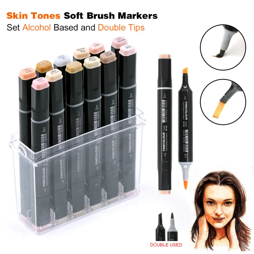 Permanent Art Markers Brush Chisel Tip Sketch Marker architecture art supplies goods for creativity alcohol sketching markers
Permanent Art Markers Brush Chisel Tip Sketch Marker architecture art supplies goods for creativity alcohol sketching markers