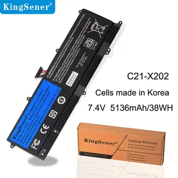 KingSener C21-X202 Laptop Battery for ASUS VivoBook S200 S200E X201 X201E X202 X202E S200E-CT209H S200E-CT182H S200E-CT1 5136mAh
KingSener C21-X202 Laptop Battery for ASUS VivoBook S200 S200E X201 X201E X202 X202E S200E-CT209H S200E-CT182H S200E-CT1 5136mAh