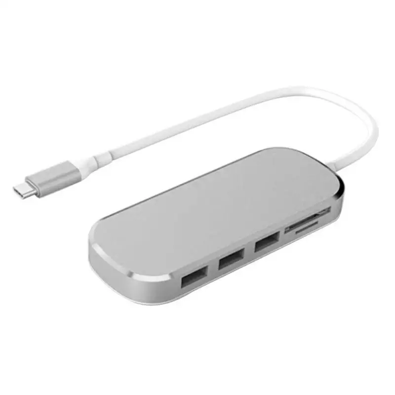 6 in 1 USB C to HDMI Adapter Hub Type C to USB 3.0 PD TF Card Reader Adapter for MacBook Computer PC
6 in 1 USB C to HDMI Adapter Hub Type C to USB 3.0 PD TF Card Reader Adapter for MacBook Computer PC