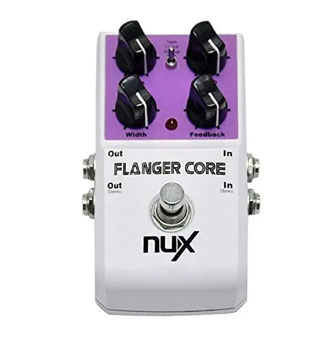 NUX Flanger Core электрогитара педаль эффектов нормальный и лента True Bypass|Детали
