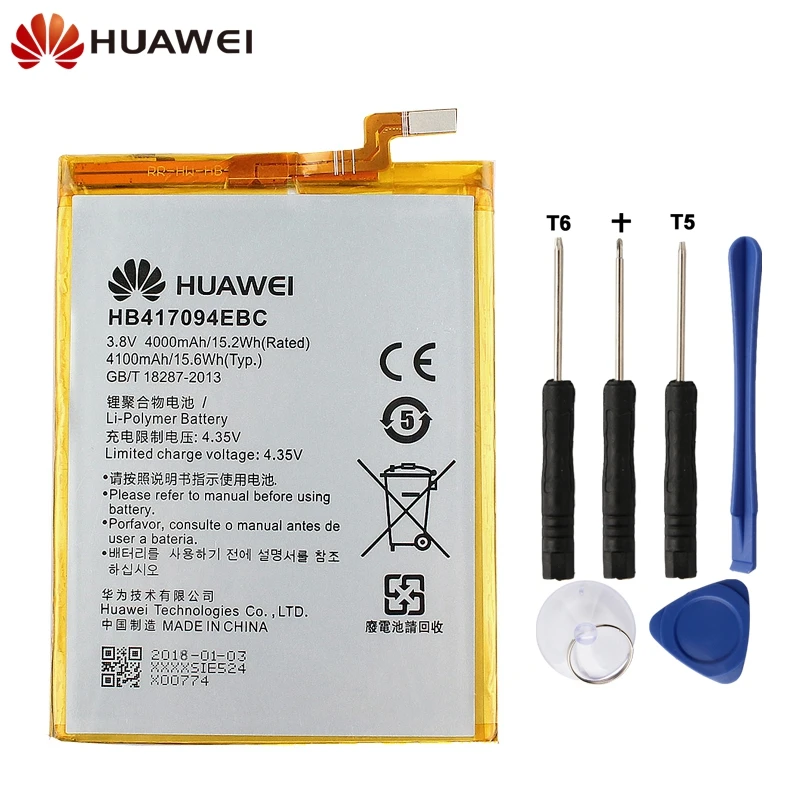 Original Replacement Phone Battery For Huawei Ascend Mate 7 MT7 TL00 CL00 TL10 UL00 HB417094EBC Rechargeable Battery 4100mAh
Original Replacement Phone Battery For Huawei Ascend Mate 7 MT7 TL00 CL00 TL10 UL00 HB417094EBC Rechargeable Battery 4100mAh