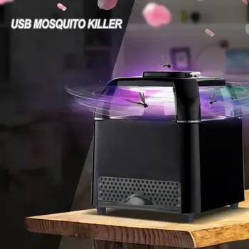 

Photocatalyst USB Electric Mosquito Killer Lamp Silent Anti Fly Trap Night Light Insect Killer Lights Bug Zapper Pest Repeller