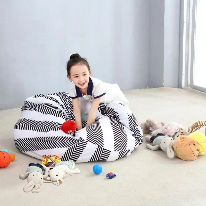 2 in 1 Bean Bag Sofa Signle Chair Cover Lounger Lazy Sofa Room Furniture With Large Capacity Durable Storage Bag
2 in 1 Bean Bag Sofa Signle Chair Cover Lounger Lazy Sofa Room Furniture With Large Capacity Durable Storage Bag