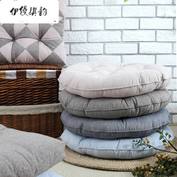 New Round Cotton Linen Meditation Cushion Yoga Cushion Bay Window Cushion Blue/Pink/Light Coffee/Gray High Quality
New Round Cotton Linen Meditation Cushion Yoga Cushion Bay Window Cushion Blue/Pink/Light Coffee/Gray High Quality