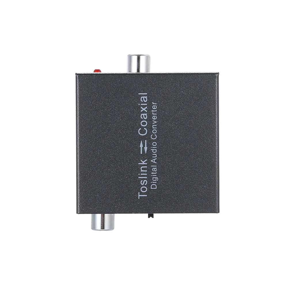 Digital 2-Way Audio Converter Coaxial to Optical SPDIF Toslink Bi-Directional Swtich Digital Audio Converter Splitter Adapter
Digital 2-Way Audio Converter Coaxial to Optical SPDIF Toslink Bi-Directional Swtich Digital Audio Converter Splitter Adapter