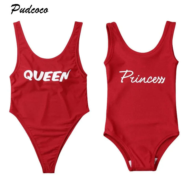 2019 Summer Brand Matching Women Kids Baby Girl Sleeveless Queen Princess Monokini Swimwear Swimsuit Bathing Beachwear 1-5Years
2019 Summer Brand Matching Women Kids Baby Girl Sleeveless Queen Princess Monokini Swimwear Swimsuit Bathing Beachwear 1-5Years