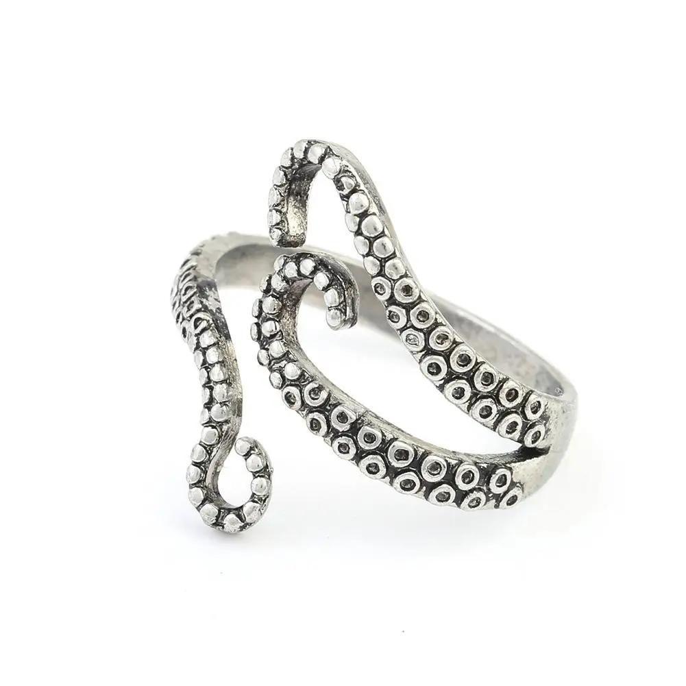 Vintage Ring Men Bague Carved Octopus Adjustable Rings for Women Open Ended Finger Ring Jewelry Decor Anillos Mujer
Vintage Ring Men Bague Carved Octopus Adjustable Rings for Women Open Ended Finger Ring Jewelry Decor Anillos Mujer