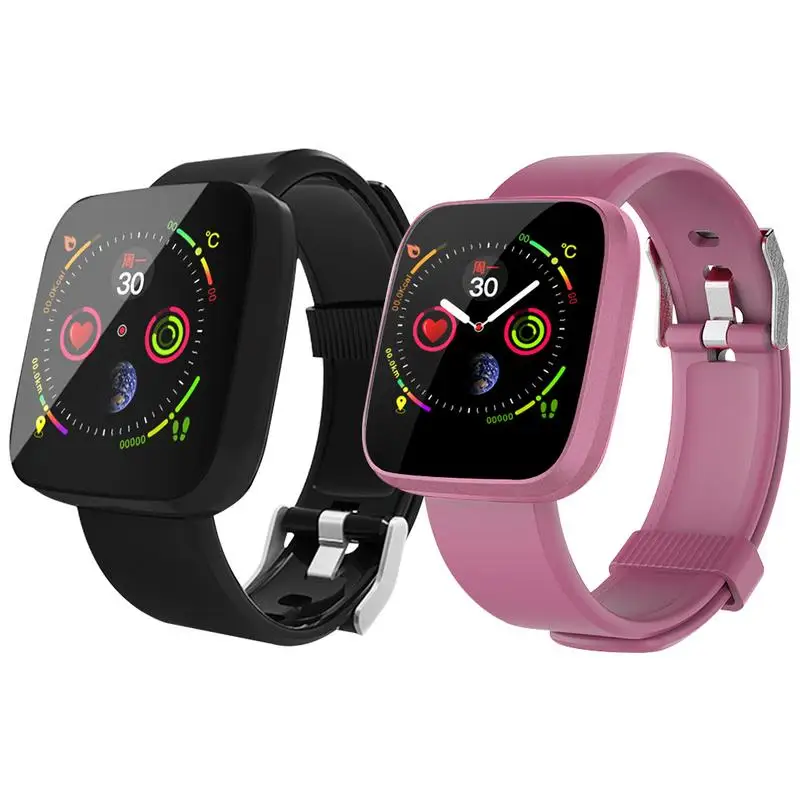 Smart Bracelet Full - Screen Touch Alipay 24 - Hour Continuous Heart Rate Offline Payment Smart Watch Black Pink
Smart Bracelet Full - Screen Touch Alipay 24 - Hour Continuous Heart Rate Offline Payment Smart Watch Black Pink