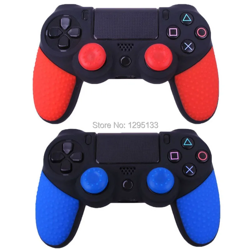 2pcs Soft Anti-Slip Silicone Rubber Skin Case Cover For Sony PlayStation Dualshock 4 PS4 Pro Slim Controller Game Accessories
2pcs Soft Anti-Slip Silicone Rubber Skin Case Cover For Sony PlayStation Dualshock 4 PS4 Pro Slim Controller Game Accessories