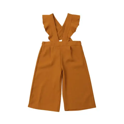 Fashion Newborn Kids Baby Girls Bib Pants Ruffle Solid Romper Jumpsuit Overall Outfit Backless Autumn New
Fashion Newborn Kids Baby Girls Bib Pants Ruffle Solid Romper Jumpsuit Overall Outfit Backless Autumn New
