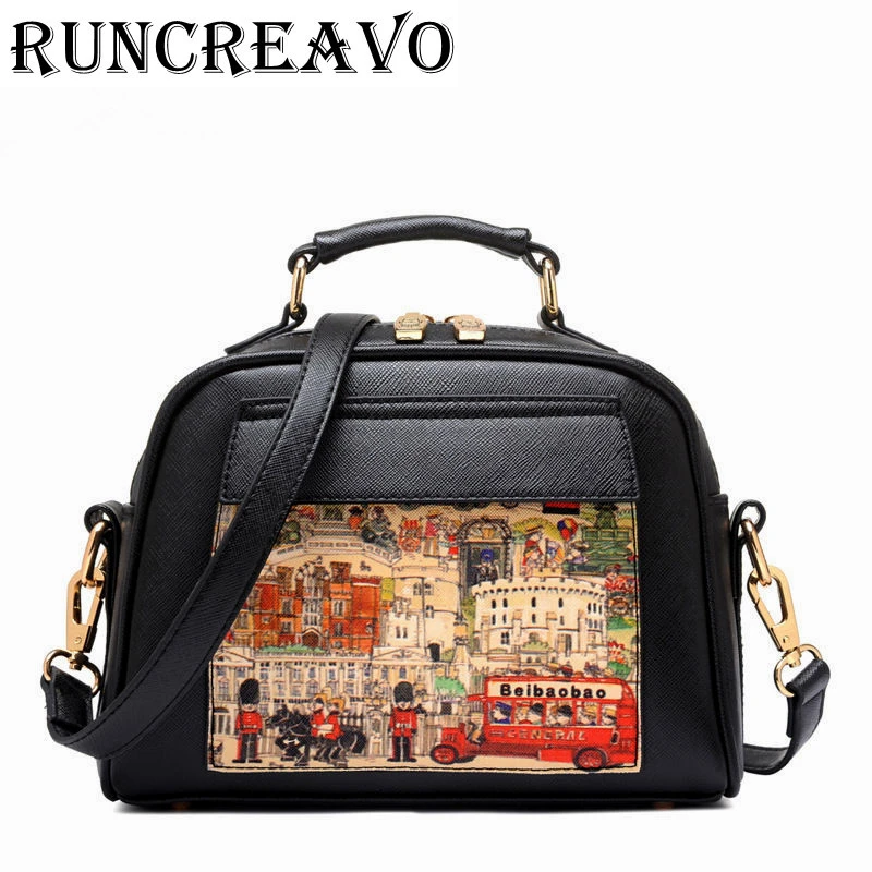 Women Bag Handbag PU Leather Women Leather Handbag Casual Oil Picture Pattern Women Shoulder Bag Fashion Female Tote bolsas
Women Bag Handbag PU Leather Women Leather Handbag Casual Oil Picture Pattern Women Shoulder Bag Fashion Female Tote bolsas