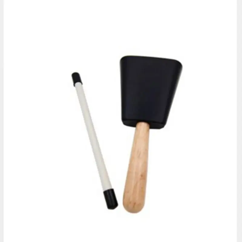 Metal Cattlebell Cowbell Personalized Cattle Cow Bell with Wooden Handle Percussion Instrument for Concert Party Sports Events
Metal Cattlebell Cowbell Personalized Cattle Cow Bell with Wooden Handle Percussion Instrument for Concert Party Sports Events