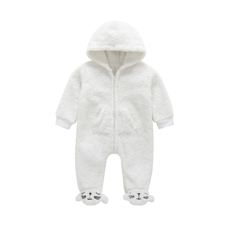 Winter Romper Baby Boy Girl Plush Warm Long Sleeve Hooded Romper Cartoon Cat Soft Fuzzy Jumpsuit Kids Playsuit Baby Clothes Set
Winter Romper Baby Boy Girl Plush Warm Long Sleeve Hooded Romper Cartoon Cat Soft Fuzzy Jumpsuit Kids Playsuit Baby Clothes Set