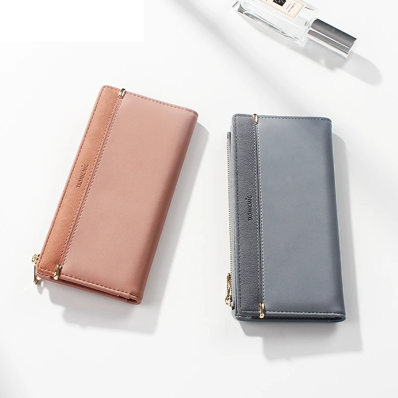 Women Fashion Wallet Female Korean Version Multi-Card Clutch Bag Ms. Pu Long Zipper Wallet
Women Fashion Wallet Female Korean Version Multi-Card Clutch Bag Ms. Pu Long Zipper Wallet
